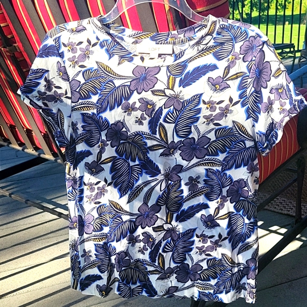 Loft Crew Neck Top